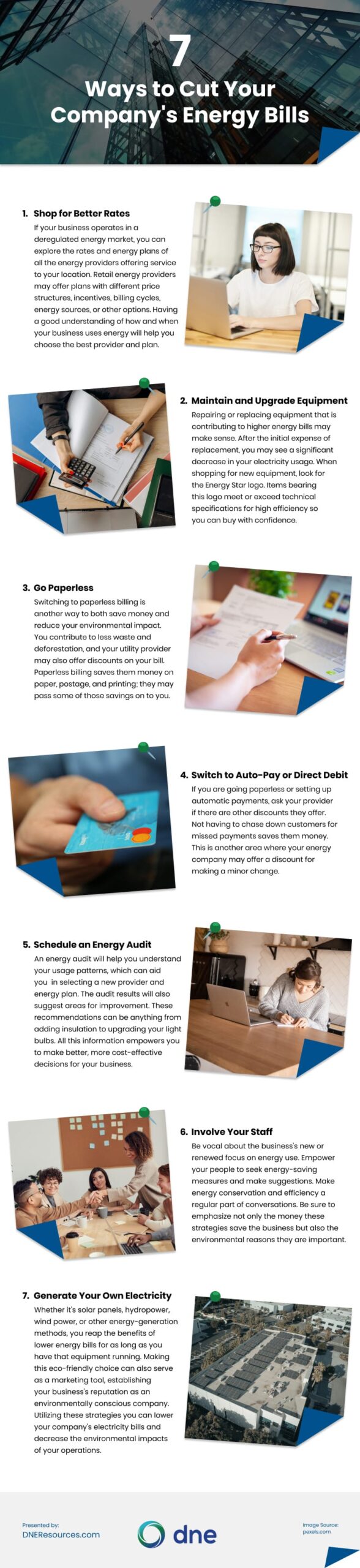 7 Ways to Cut Your Company’s Energy Bills Infographic