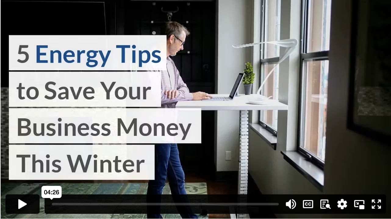 Five energy tips to save your business money this winter