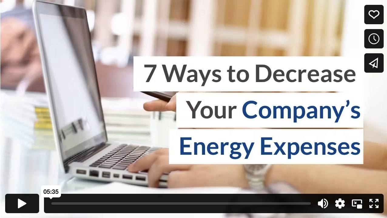 Seven ways to decrease your company’s energy expenses