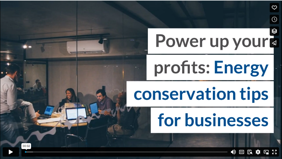 Power up your profits: Energy conservation tips for businesses